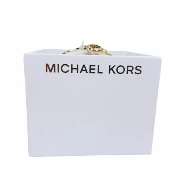 SOLD NWT MICHAEL KORS Gold-Tone Logo Bracelet - Picture 6 of 6